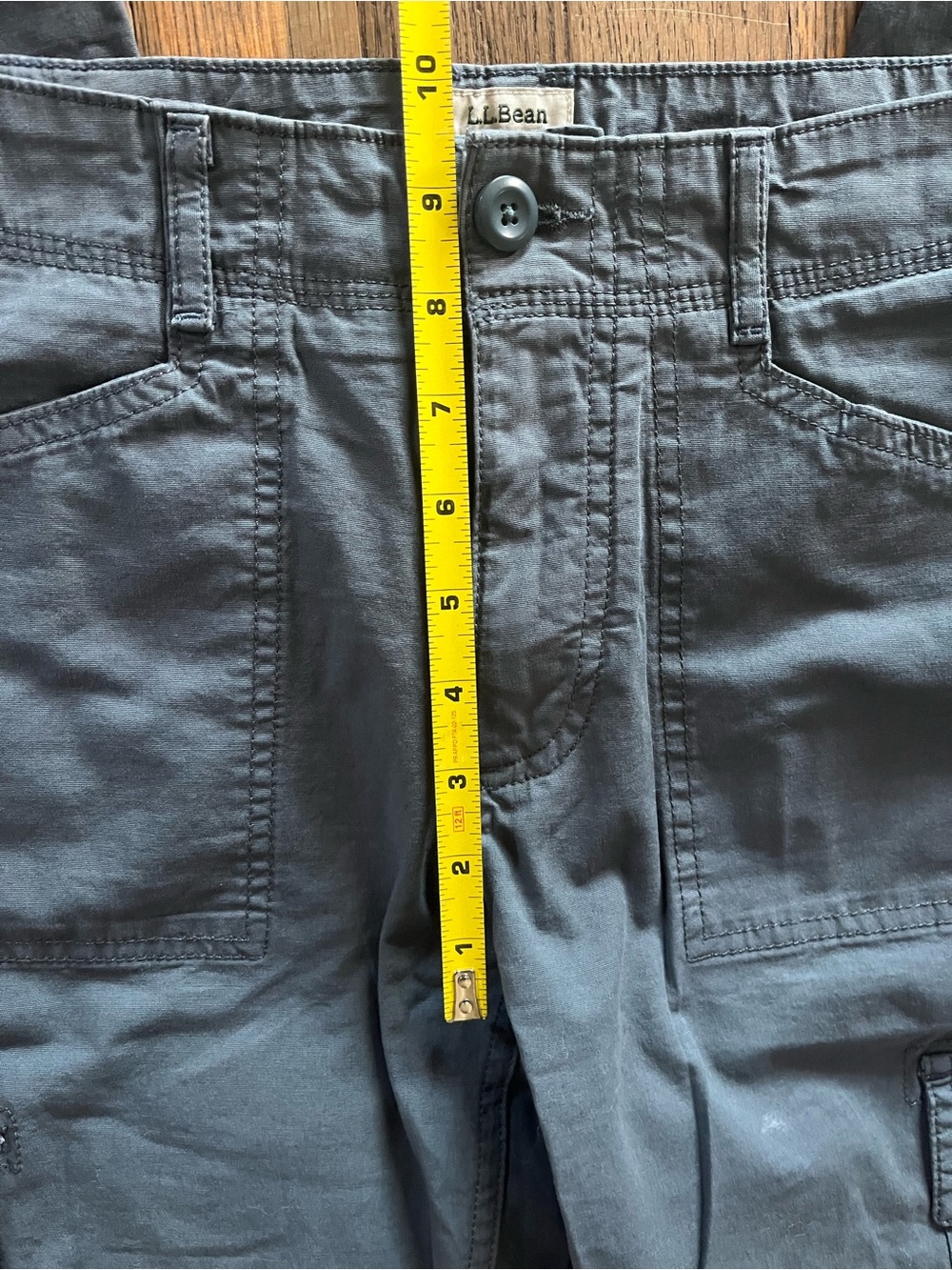 L.L. Bean Men's Gray Cargo Pants - Utility Style - Picture 5 of 5